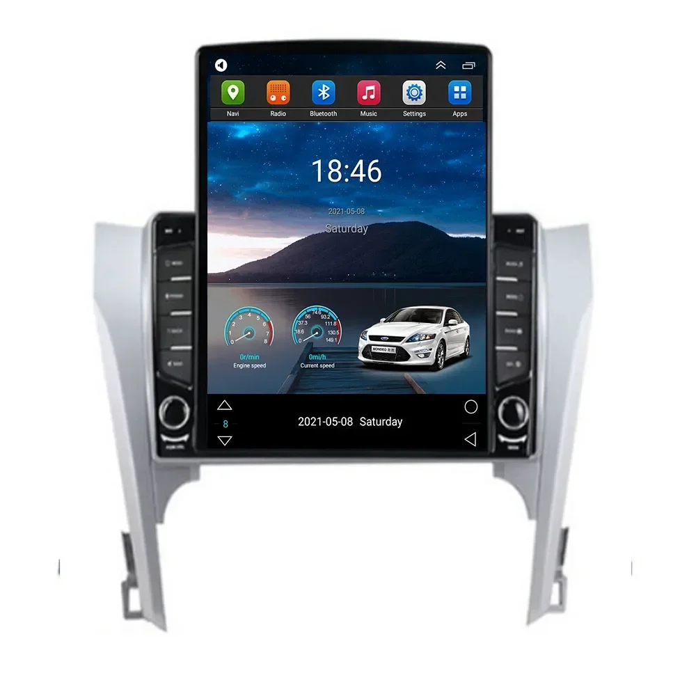 Android 15 For TOYOTA Camry 2012 - 2017 Car Radio Automotive Multimedia gps Style Carplay Auto Bluetooth 4G GPS Navigation