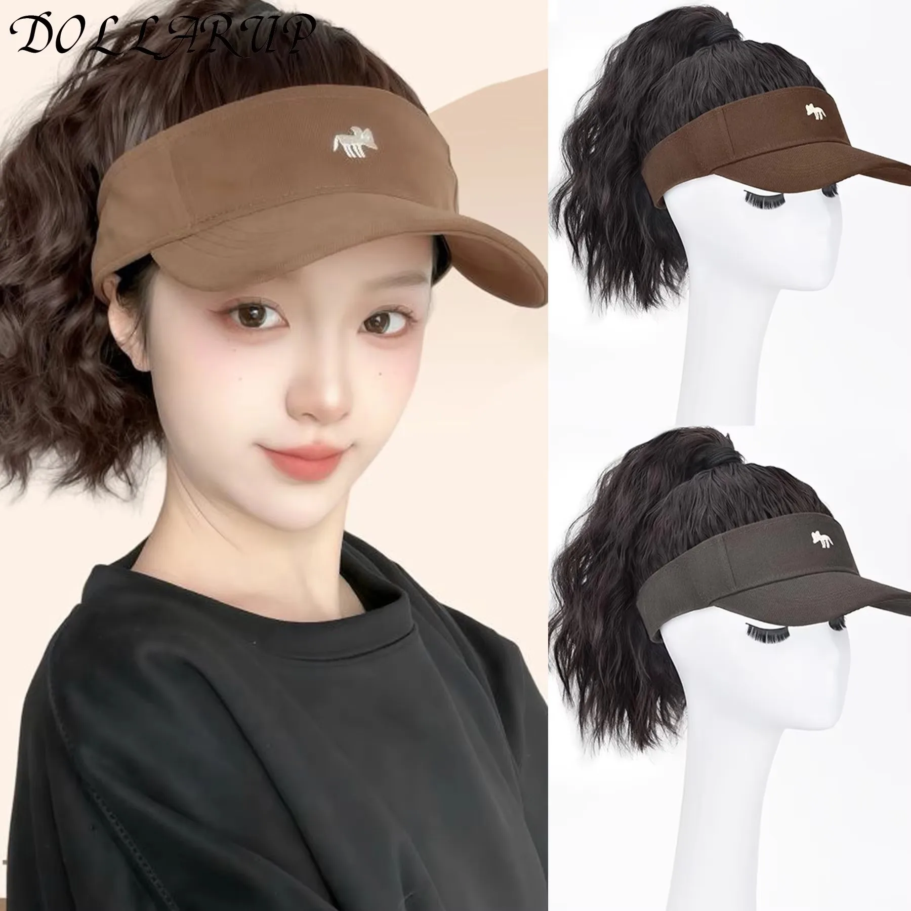 Jkl Hat With Hair A… - image
