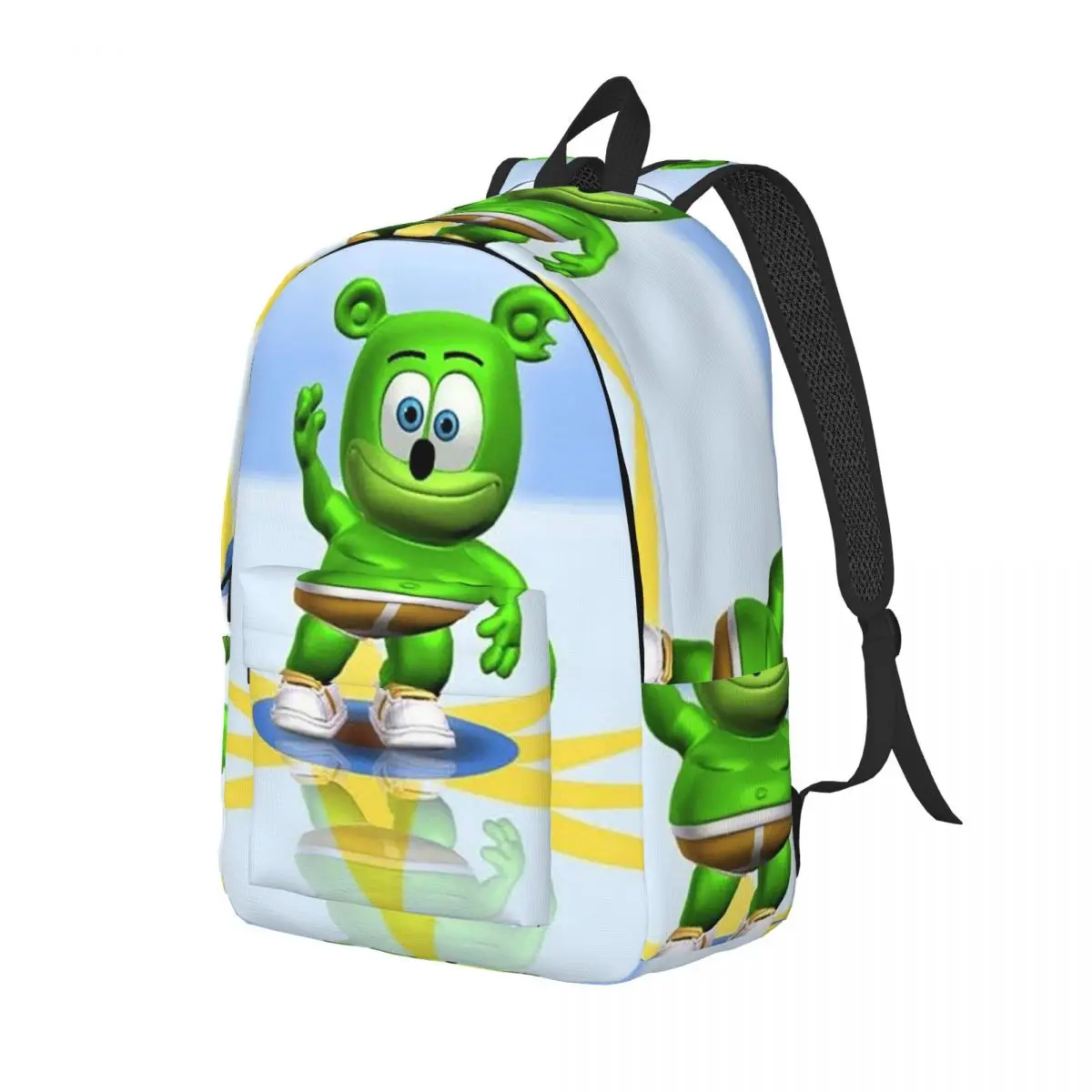 

Gummibar (the Gummy Bear) Backpack Daypack Large Capacity Kids BookBag School Bag Shoulder Bags for Boys Girls