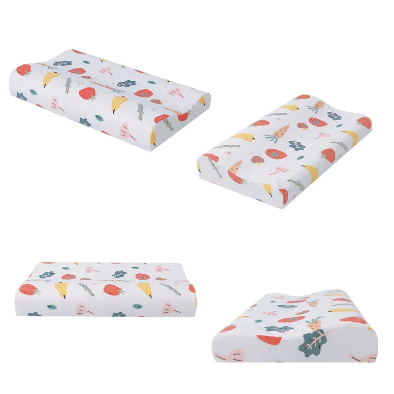 وسادة للأطفال الصغار مع كيس وسادة قابل للإزالة للأطفال، وسادة إسفنجية الذاكرة المحمولة قابلة للتنفس وناعمة هدايا للأولاد والبنات