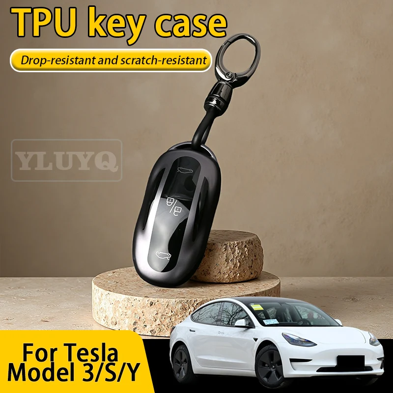 

For 2025 Nissan Altima Car Key Case, Sentra, Rogue, Pathfinder Soft TPU Keychain Cover, Metal Gray, Car Interior Accessories