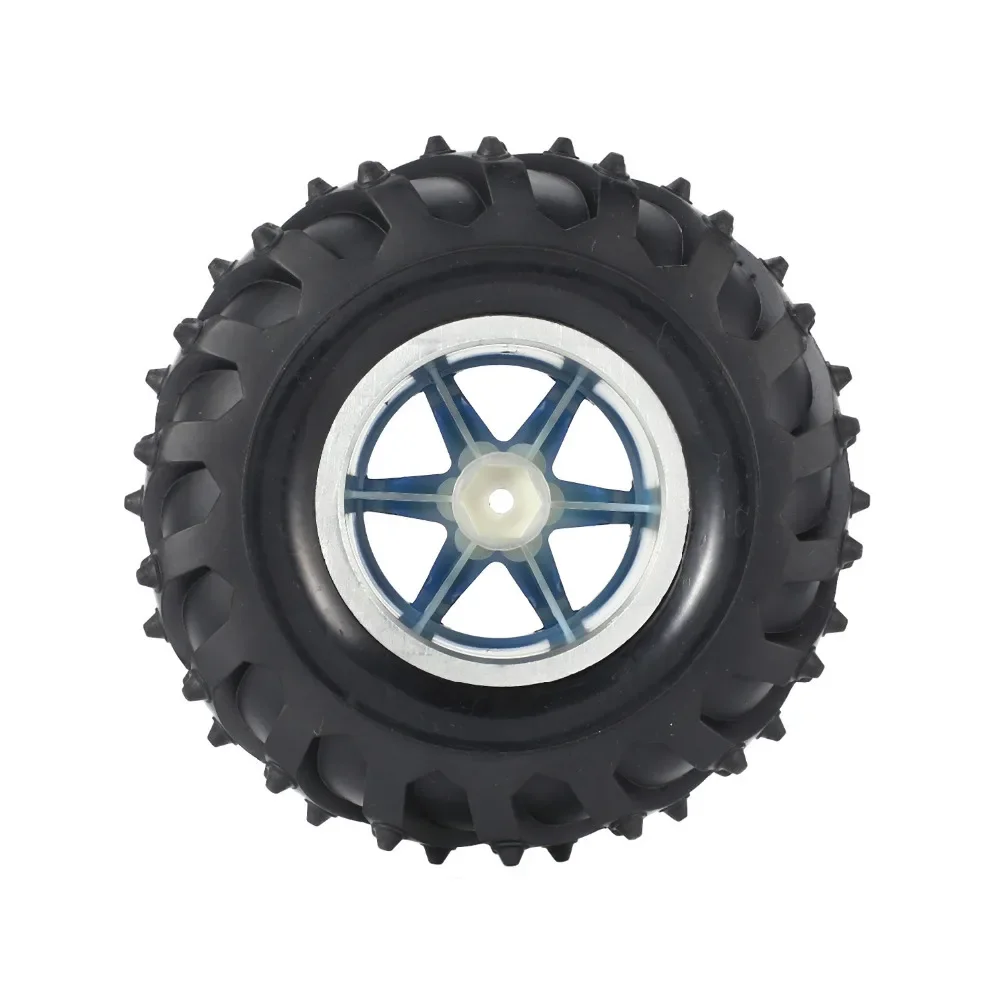 4 SZT. 125mm 1.9 cala Gumowe Opony RC Felga Koło Piasta Opony 12mm do Samochodu Terenowego 1/10 Monster Truck HPI Savage XS TM Flux LRP Część