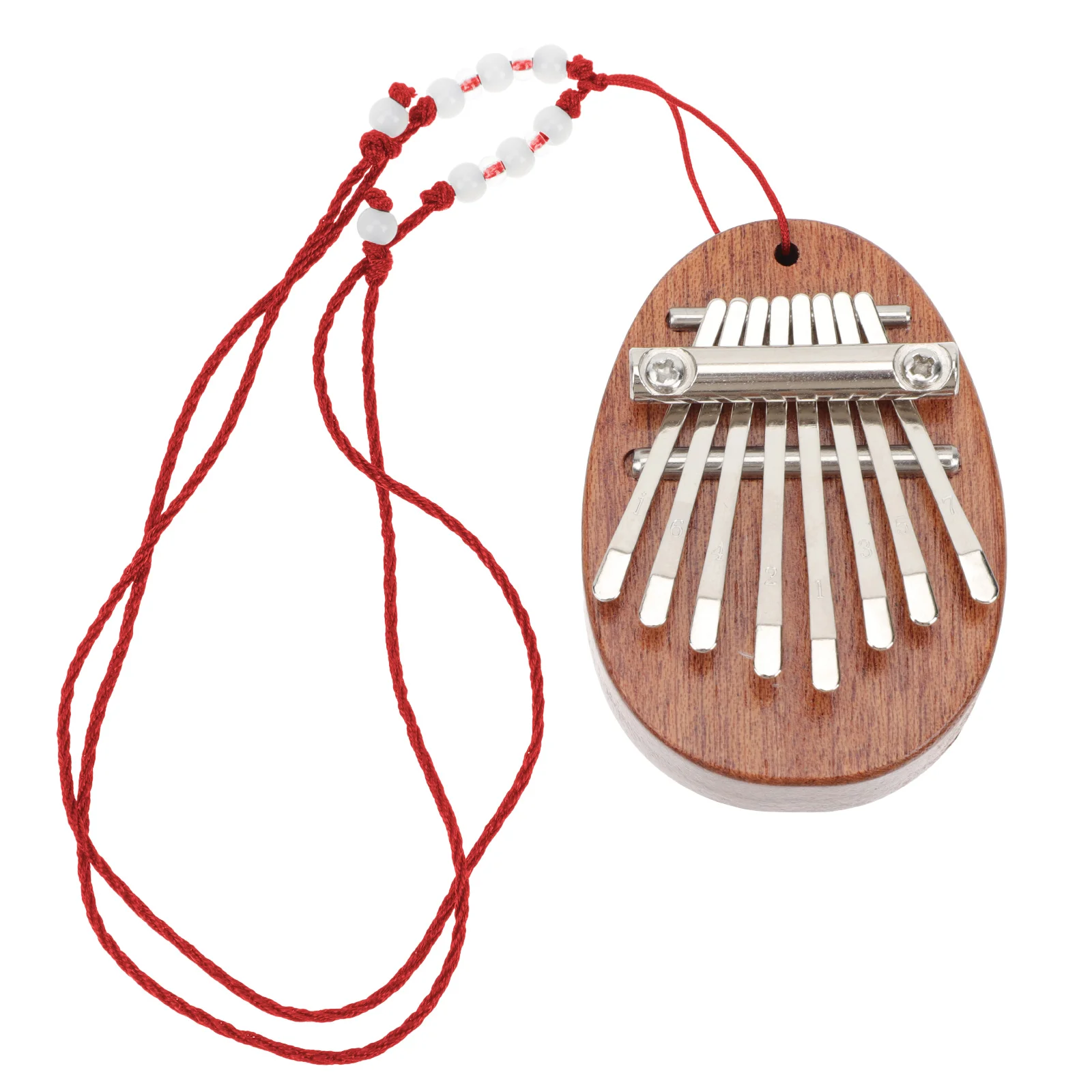 

8 Tone Thumb Piano Mini Kalimba Musical Instrument for Beginners Kids Adults Portable Small Music Toy Wood Finger Piano Keyboard