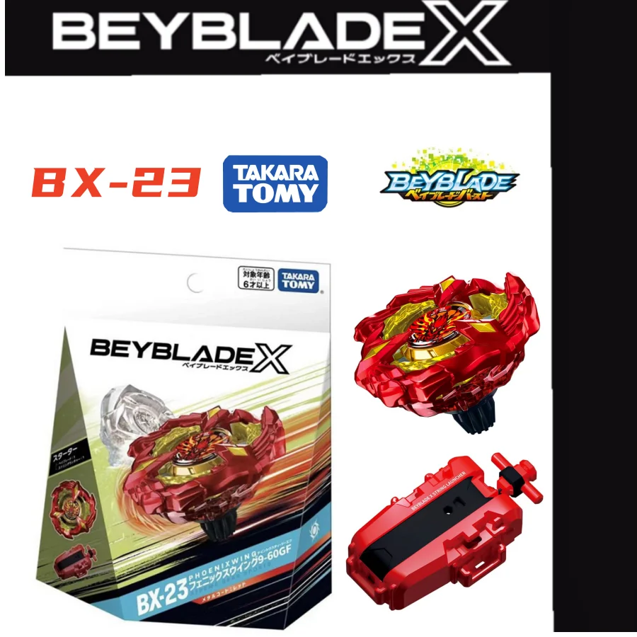 

TAKARA TOMY BEYBLADES BX23 Phoenix Wing 9-60GF Beyblade X Starter BX-23