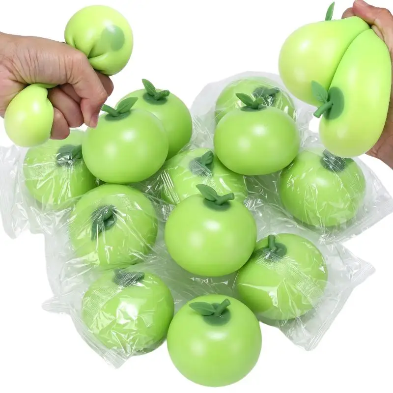 Realistic Fruit Shape  Fidget Toy Slow Rising Soft Texture Portable Stress Relief Toy for Kid Travel Use