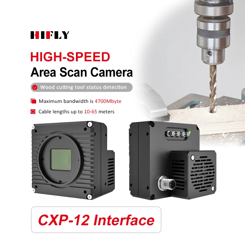 HIFLY High Speed 465.25FPS Machine Vision 10MP 4/3