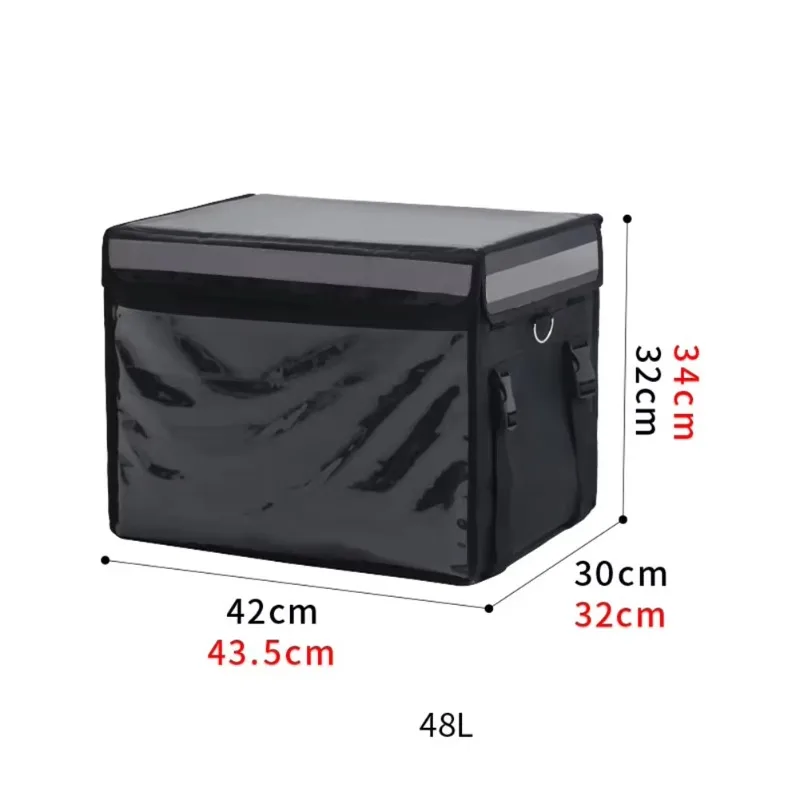 

Supply Folding Cooler Backpack Waterproof Takeaway Insulated Food Delivery Box Cake Pizza Delivery Bag