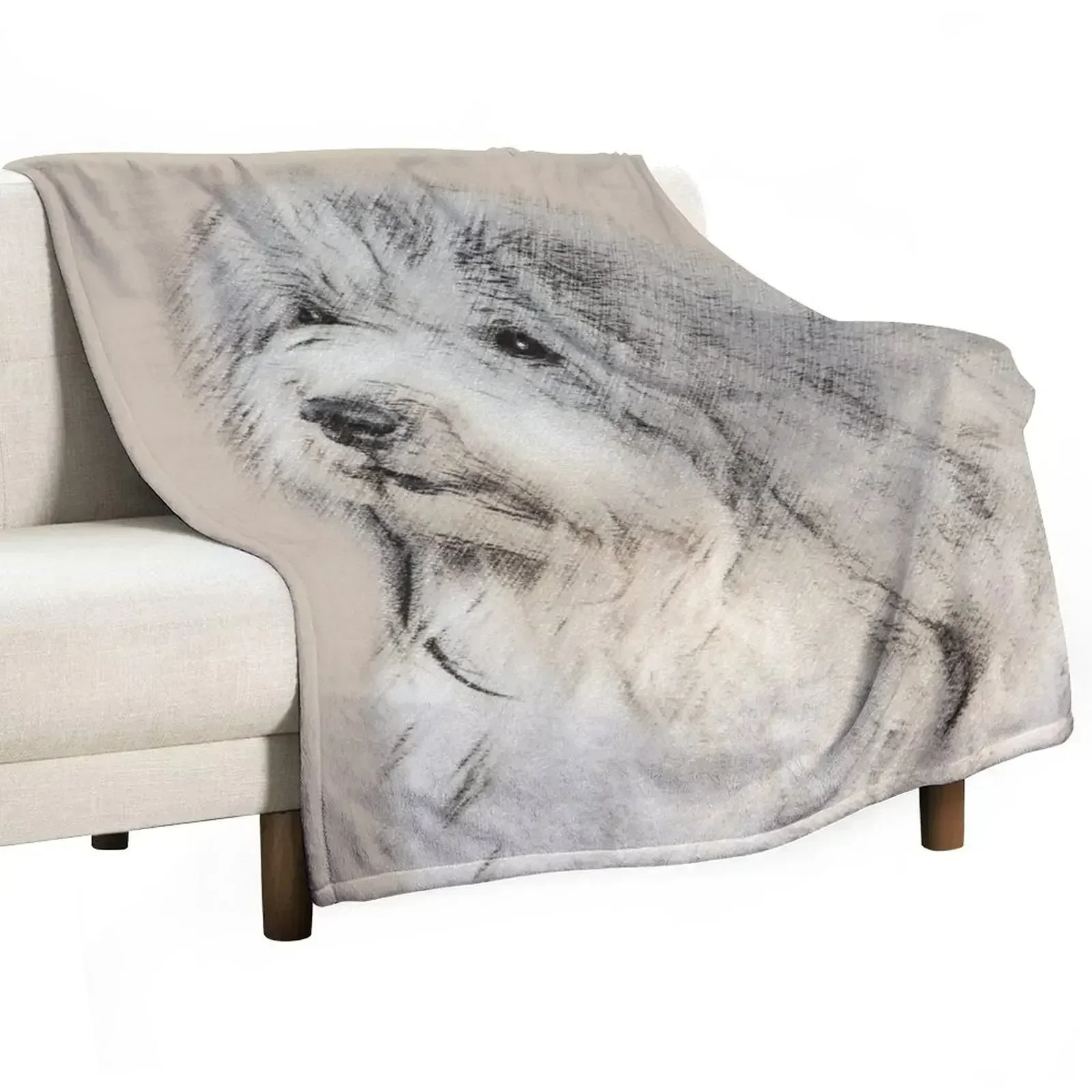 

Havanese (Gold Sable) Throw Blanket Decoratives Giant Sofa Blankets