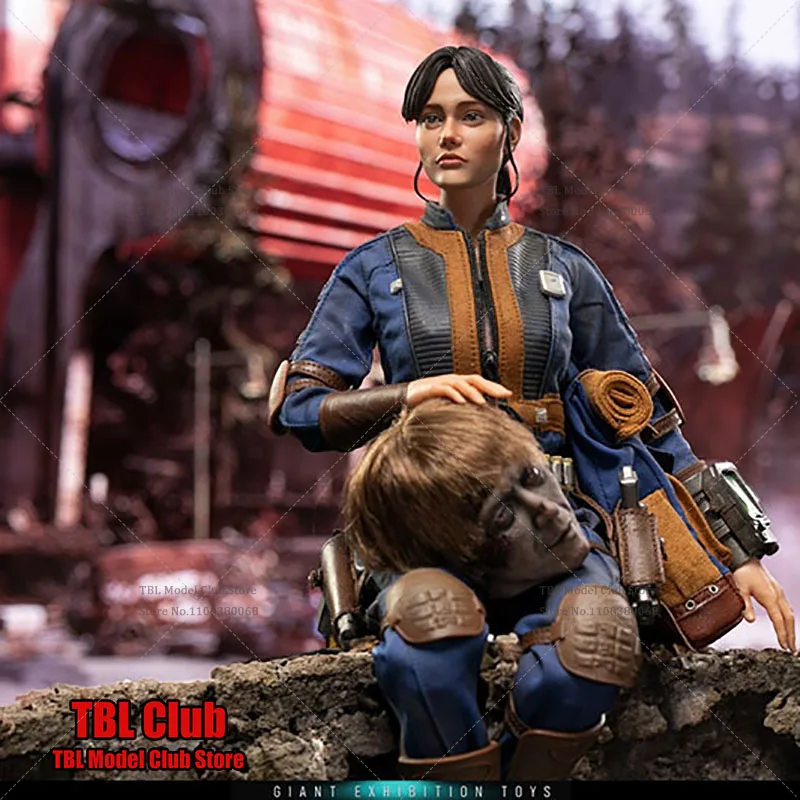 

In Stock GIANT EXHIBITION TOYS GE-001 1/6 Scale Collectible Shelter Vaultie Girl 12inch Full Set Female Solider Action Figure
