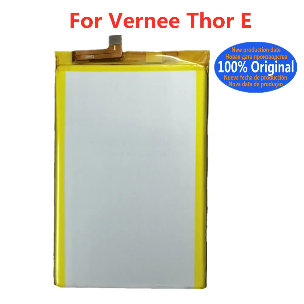 

5020mAh High Quality Original Replacement Battery For Vernee Thor E MTK6753 Phone Battery Batteria In Stock + Tools