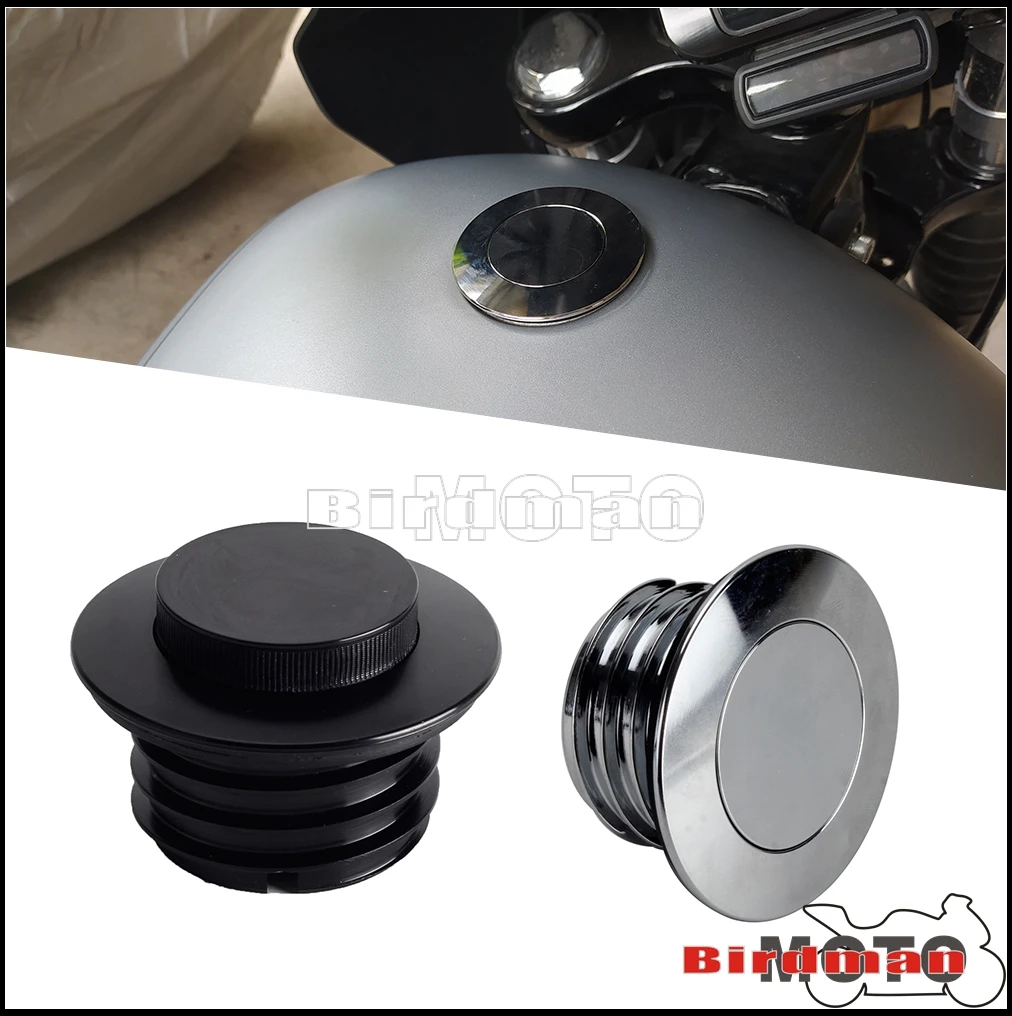 

Aluminum Motorcycle Fuel Tank Pop Up Gas Cap For Harley Touring Street Road Glide FLTRXS FLTRXSE FLTRXST FLHXS FLHXST 2021-2023