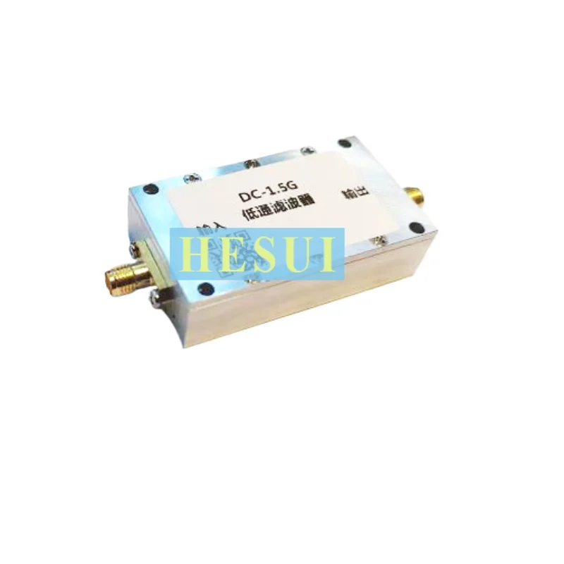 DC- 1500MHz 1.5GHz filter RF LPF Filter module L-band Low-Pass Low Pass Filter Module Board CNC Al shield shell