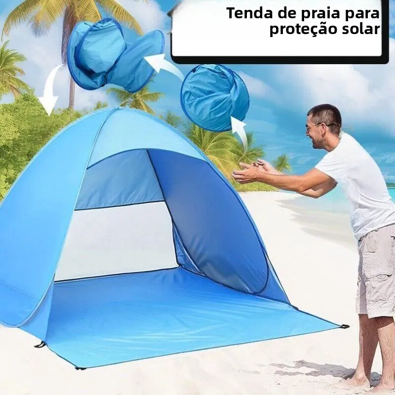 automatic-beach-tent-outdoor-camping-sunshade-shelter-portable-folding-lightweight-polyester-fabric-single-person-tent