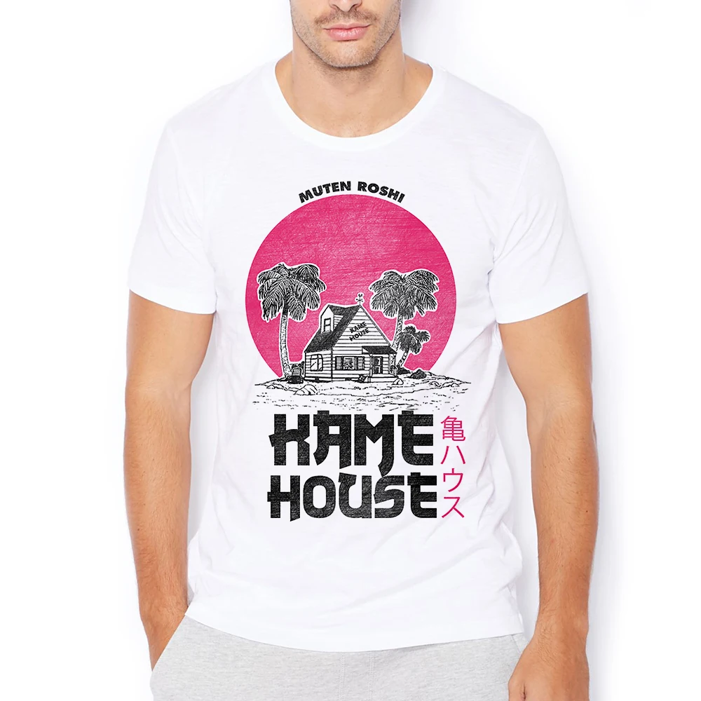 Master Roshi Kame Sennin house funny anime tshirt men women white short sleeve casual homme femme unisex t shirt streetwear