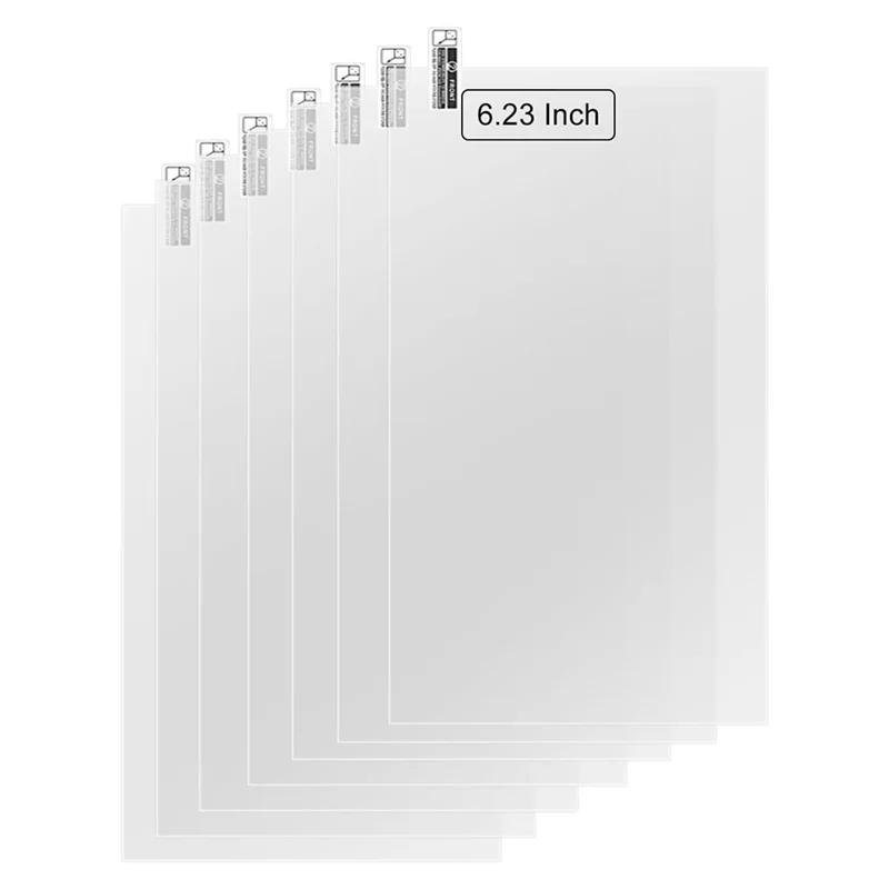 ABKP-7PCS واقي شاشة 6.23 بوصة لأي كيوبك-فوتون مونو 4K، صلابة 9H، مادة PET، وضوح عالي، وسطح لامع
