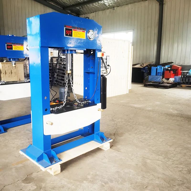 Press hydraulic press press frame stamping correction