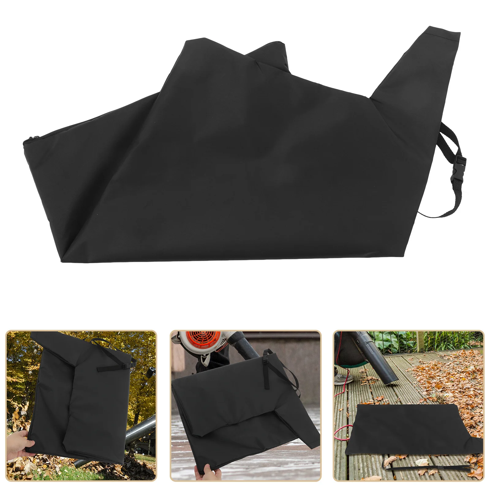 

2pcs Storage Large Capacity Collection Bag Reusable Durable Leaf Vacuum Bag Easy Carry Lightweight Handles Practical Outdoor