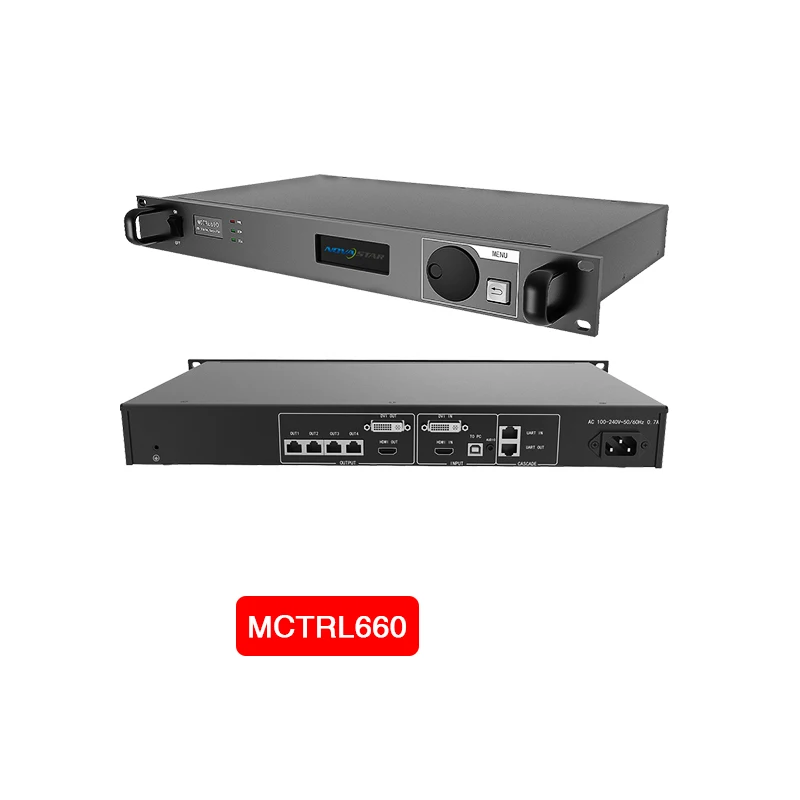 Novastar MCTRL660 /  MCTRL660 PRO Sending Box,  Full Color LED Display Screen, Large screen , Advertising Screen Controller