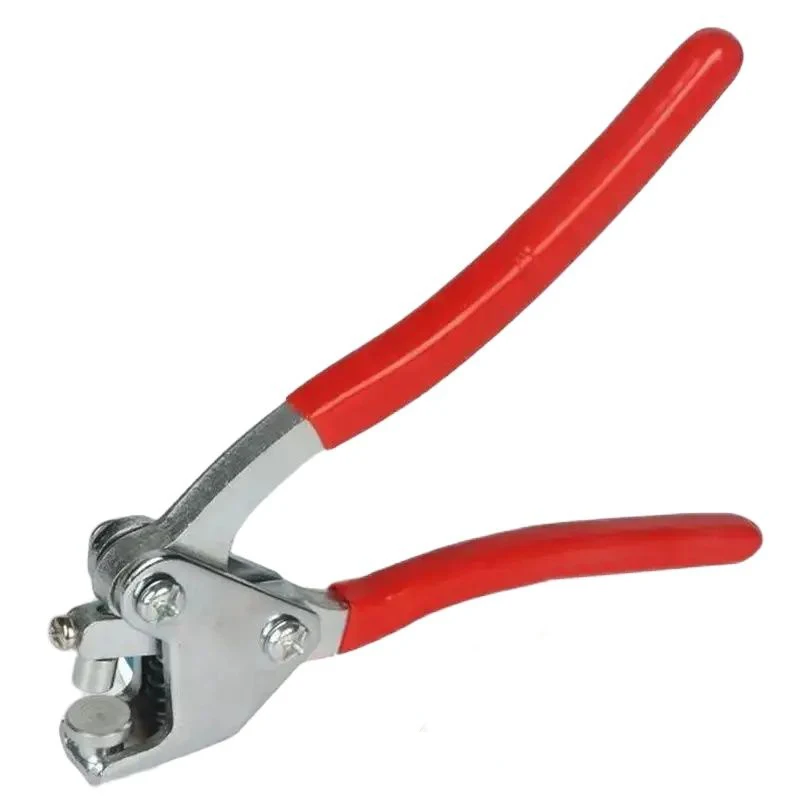 Lead Seal Sealing Pliers Red Plastic Coated Handle Calipers straight handle with customized support