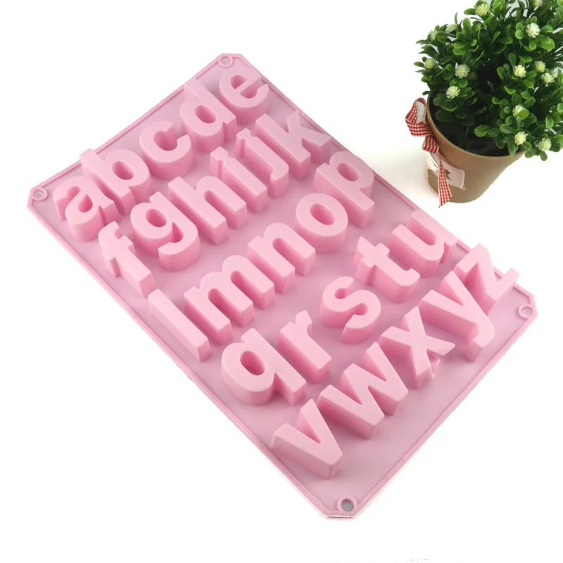 DIY Plaster for Concrete Cement Silicone Resin Letter Mold Number Mold Resin Cake Mold Handmade Home Decoration Tool