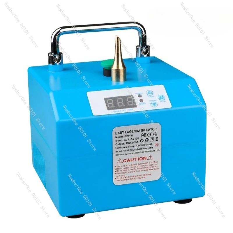 

Upgraded to a professional-grade electric air pump with added timer and counting function
