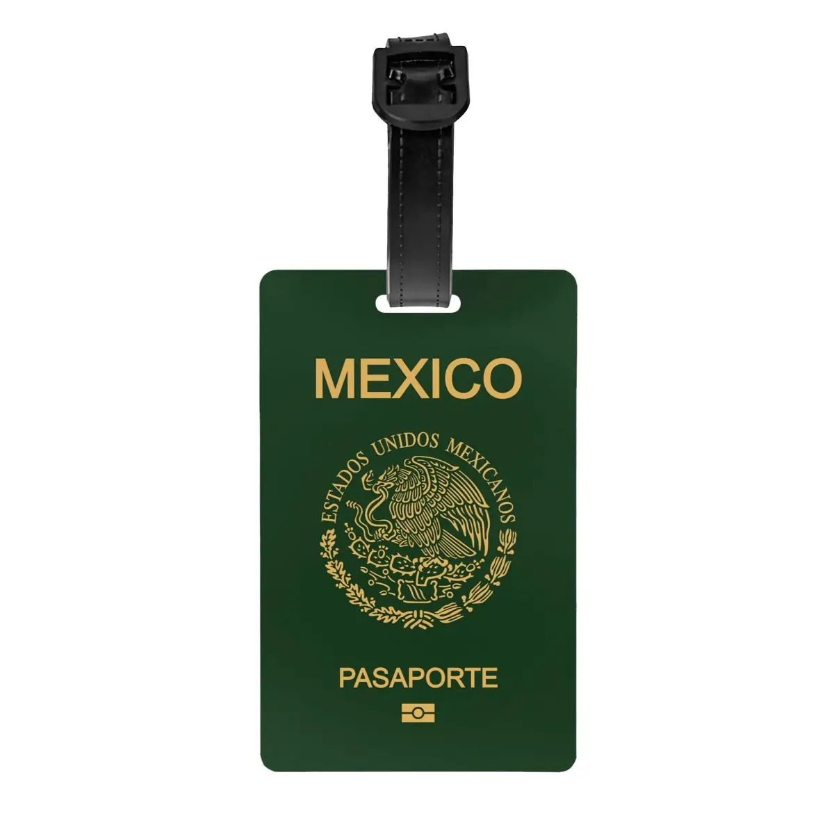 

Изготовленная на заказ багажная бирка для паспорта Мексики с именной карточкой, конфиденциальная обложка, идентификационная этикетка для дорожной сумки, чемодана