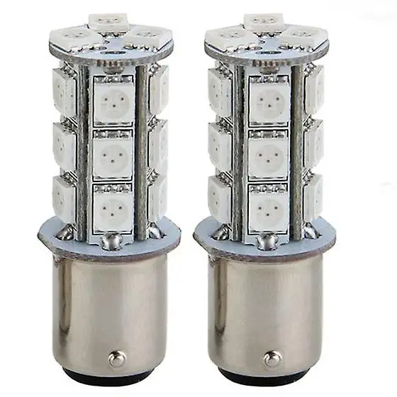 

2x1157 Smd 5050 18 красная светодиодная лампа заднего сигнала тормоза автомобиля