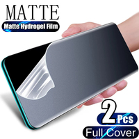 2PCS Matte TPU Hydrogel Film For LG VELVET V60 G5 G6 G7 G8 V20 V30 V40 V50 V50S Wing G8X ThinQ Soft Full Cover Explosion-proof