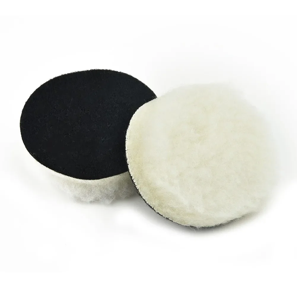 Brand New Replacement Polishing Pads Polishing Plate 80mm Diameter Accessories Replacement Wool Waxing Buffing