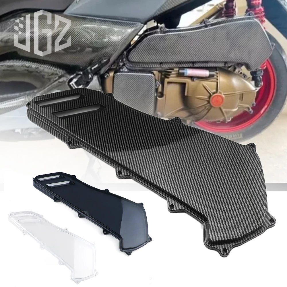

XMAX Motorcycle PVC material Engine Air Filter Cover Transparent Smoke Guard for Yamaha XMAX 250 300 400 2013-2024 Accessories