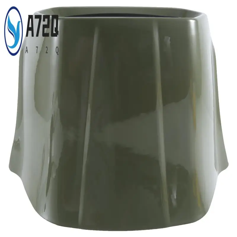 

A72Q-Motorcycle Front Fairing Headlight Cover Windshield For Vespa Sprint 50 125 150(Green) Replacement Accessories