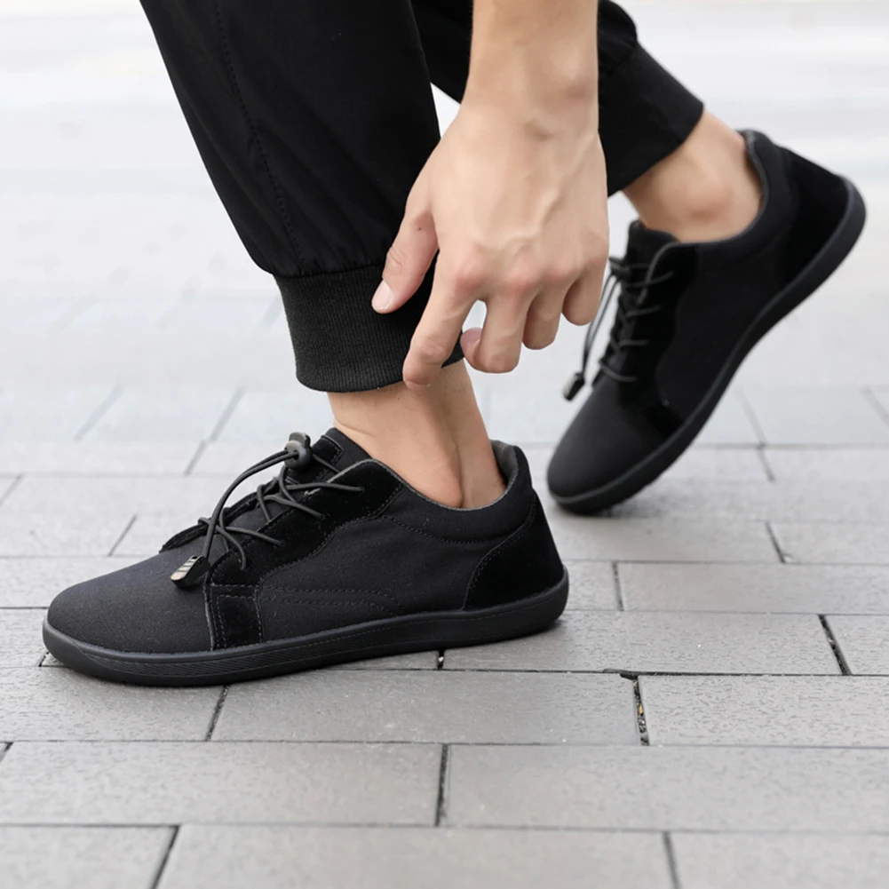 

Unisex Wide Barefoot Shoes Minimalist Walking Shoes Breathable Casual Sneakers Lightweight Trekking Shoes for Outdoor Sports