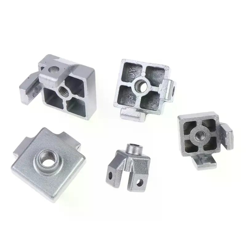 [M8 M10 M12 2020 3030 4040 4545 Caster Foot Wheel Cup Connection Block Fixing Block Aluminum Profile Foot End Connection Block]