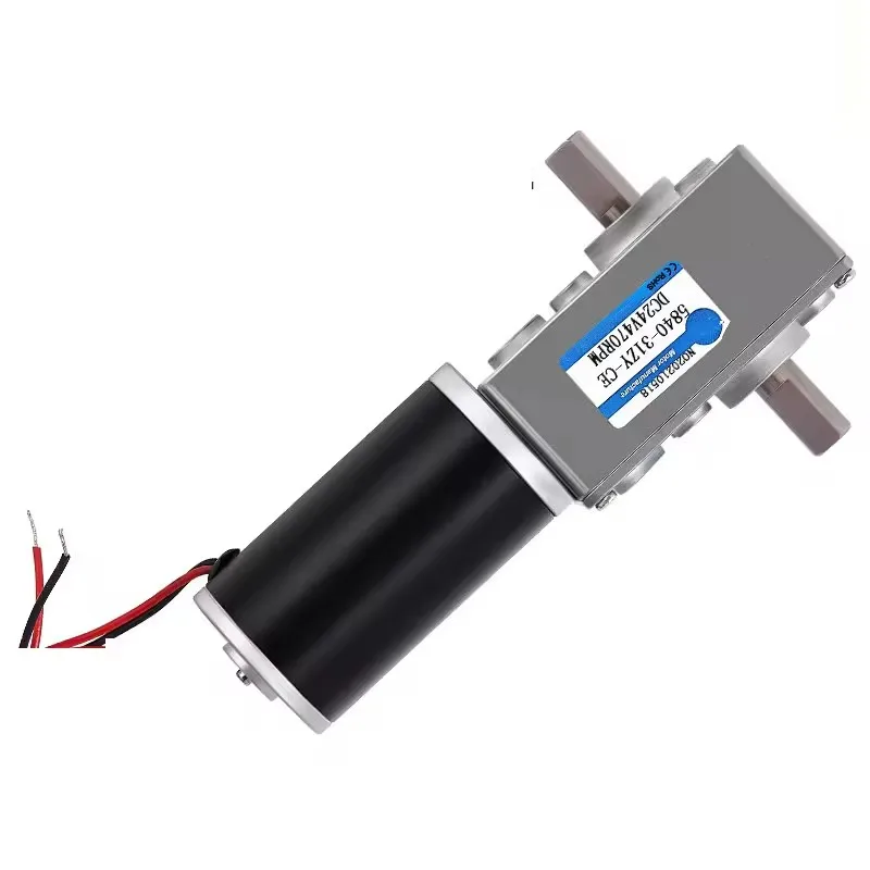 

5840-31ZYS Double Shaft High Torque low rpm Electric Motor Micro Worm Gear Motor