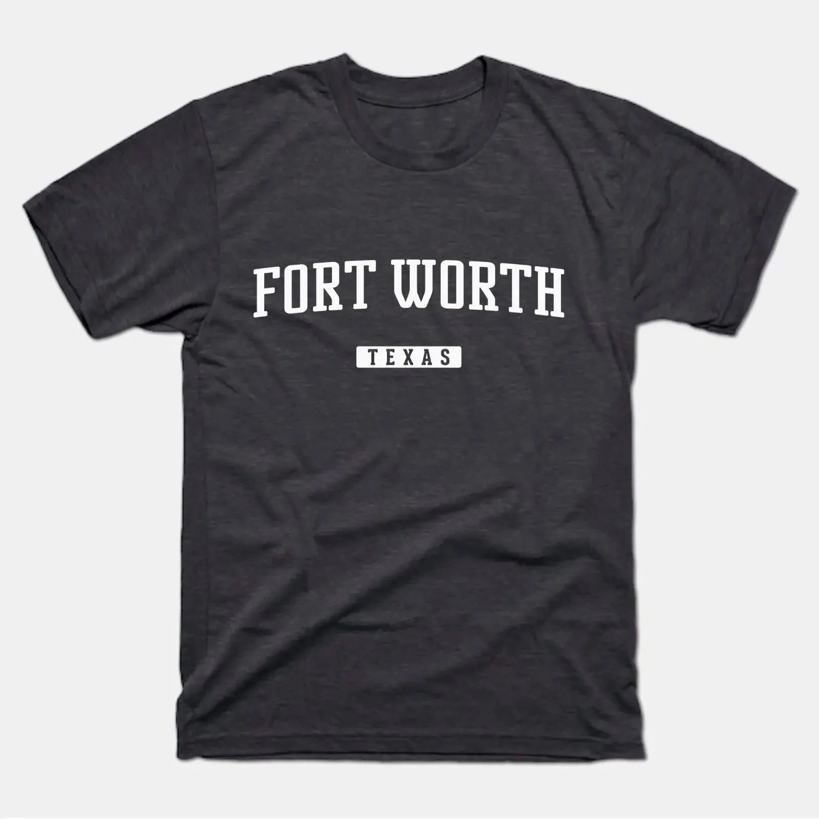 Fort Worth T Shirt Texas Texan Cowtown Forth City vintage Washed fashion homme Soft Comfortable designer clothes graphic