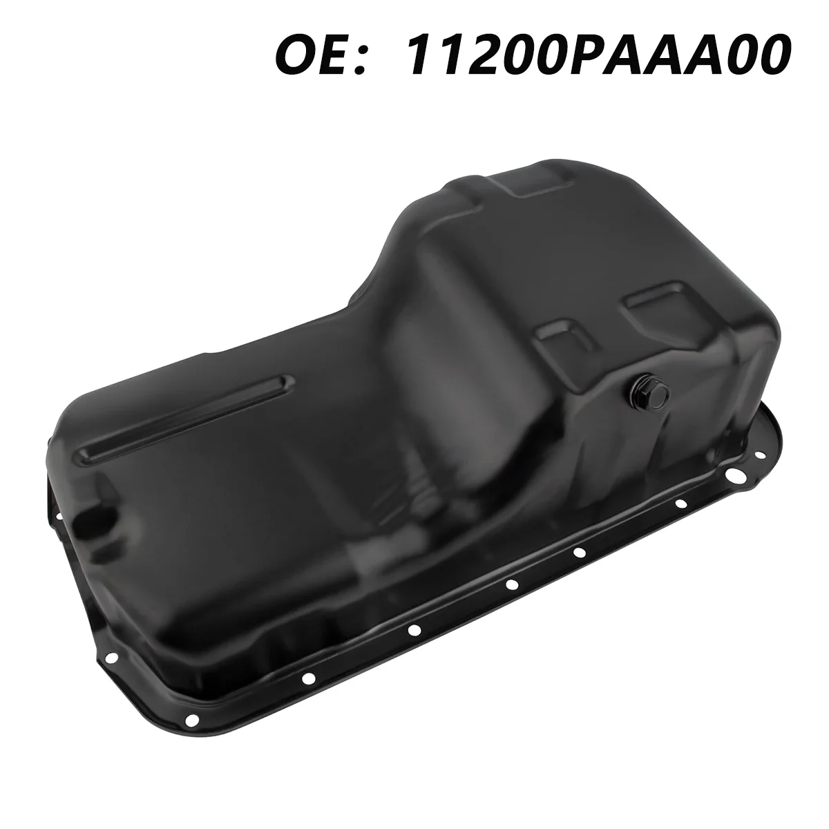 

11200PAAA00 Engine Oil Pan for 1998-2002 Honda Accord Odyssey Acura CL 2.3L F23A1 Iron Black