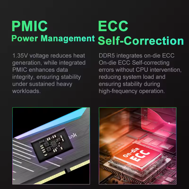 킹뱅크 RGB RAM DDR5 16GB