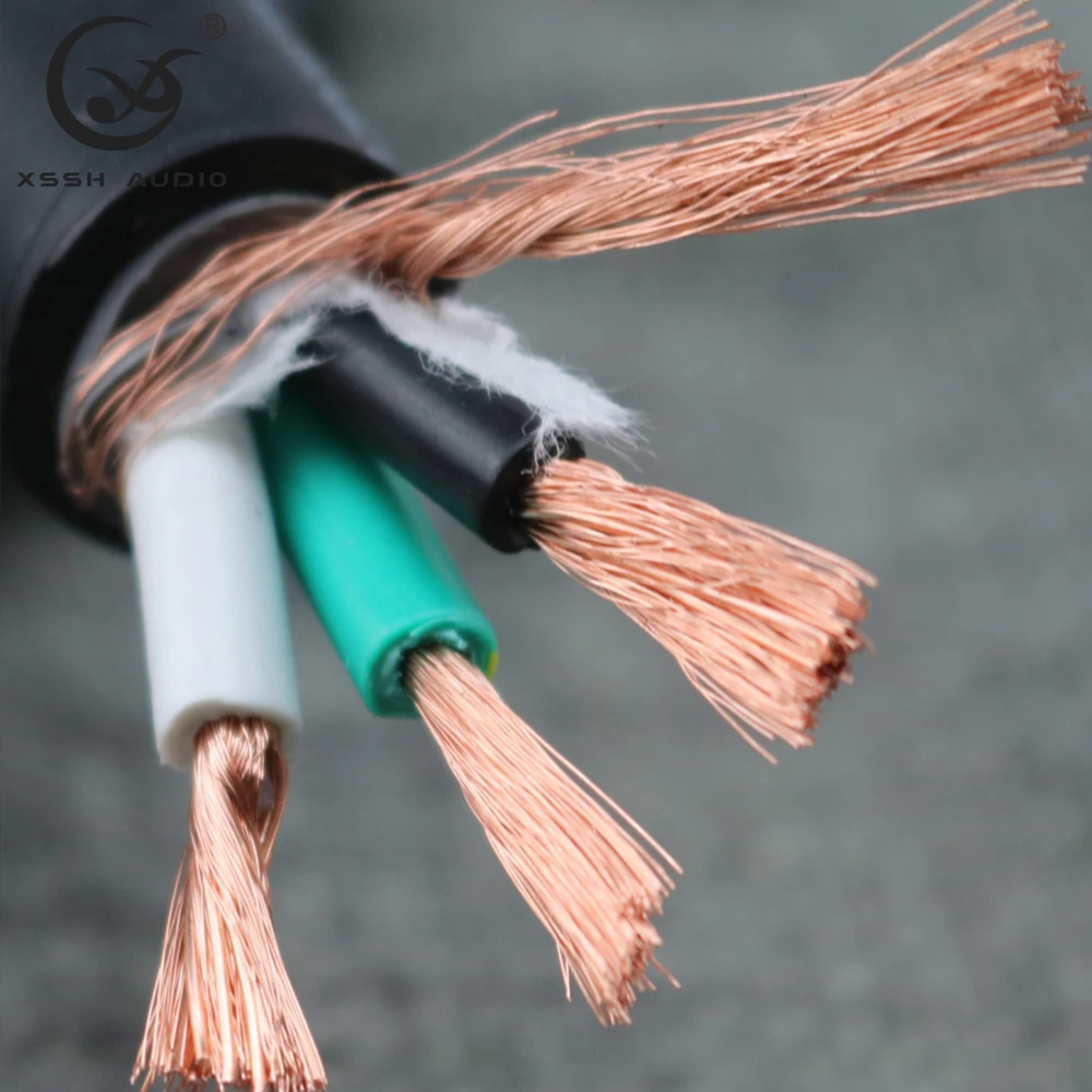 Monster Powerline 400 Signature Audiophile Power Cable, 15mm OFC Core with Dual-Layer Shielding for Hi-Fi Audio Systems