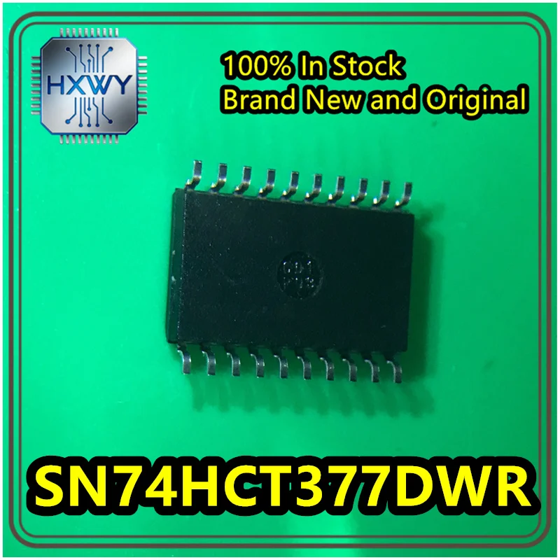 (10/50 pieces) SN74HCT377DWR SN74HCT377 HCT377 SOIC-20 8-bit D-type flip-flop chip brand new original in stock.