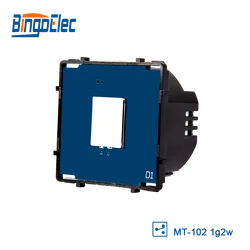 Bingoelec EU 2/3 Way Touch Sensor Light Switch Modular Function Part, No Glass Panel