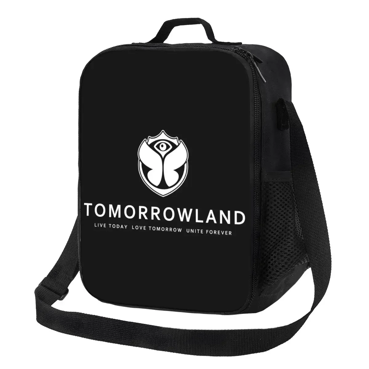 Custom Tomorrowland Lunch Bag Men Women Warm Cooler Insulated Lunch Box for Adult Office