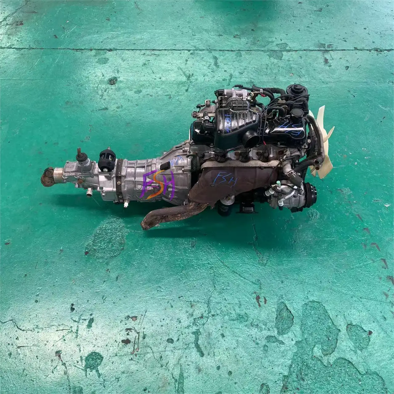 ForJin Bei Used Complete Engine 4RB1 High Quality Second-hand Engine Assembly