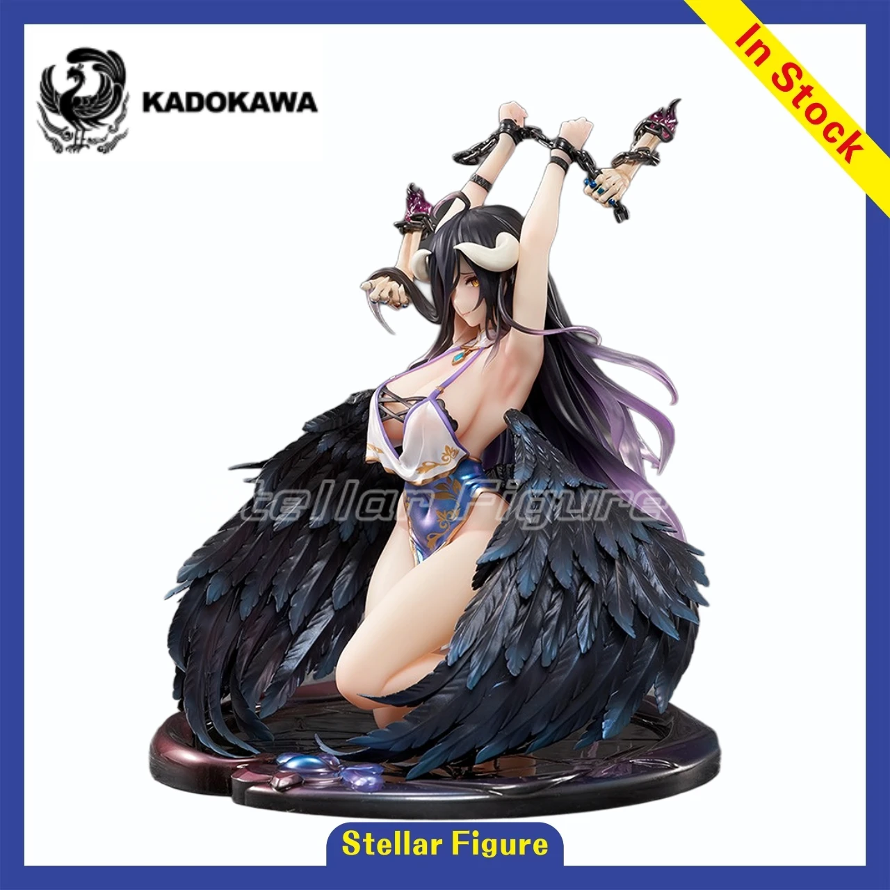 

【SF】В наличии оригинальные KADOKAWA KDcolle OVERLORD Albedo 1/7 масштабные фигурки модель коллекция аниме