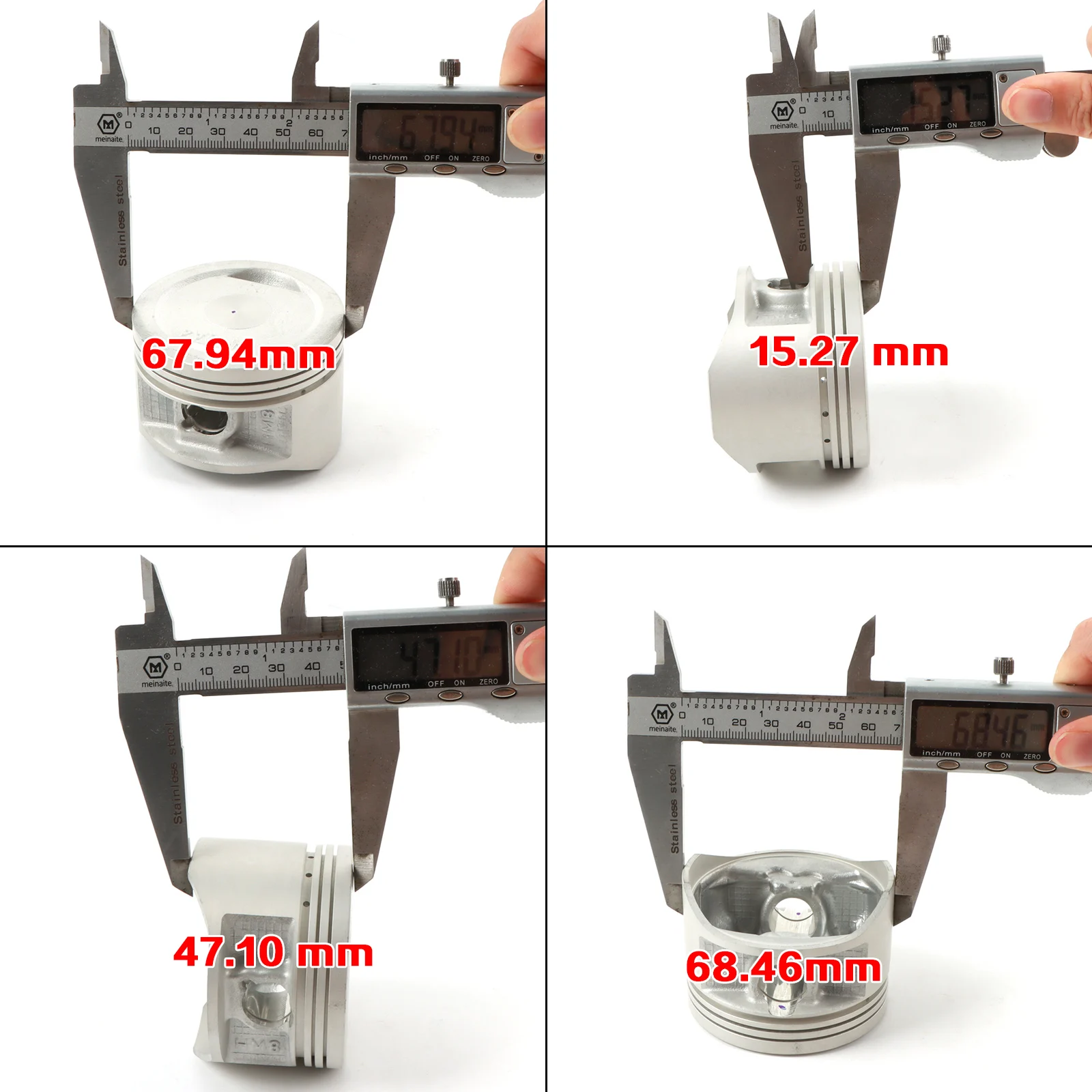 1 Set 68.5mm Cilinder Zuiger Top End Kit Voor 1997-2019 Honda Recon Sportrax TRX250 TRX250X Auto motor Vervangende Onderdelen