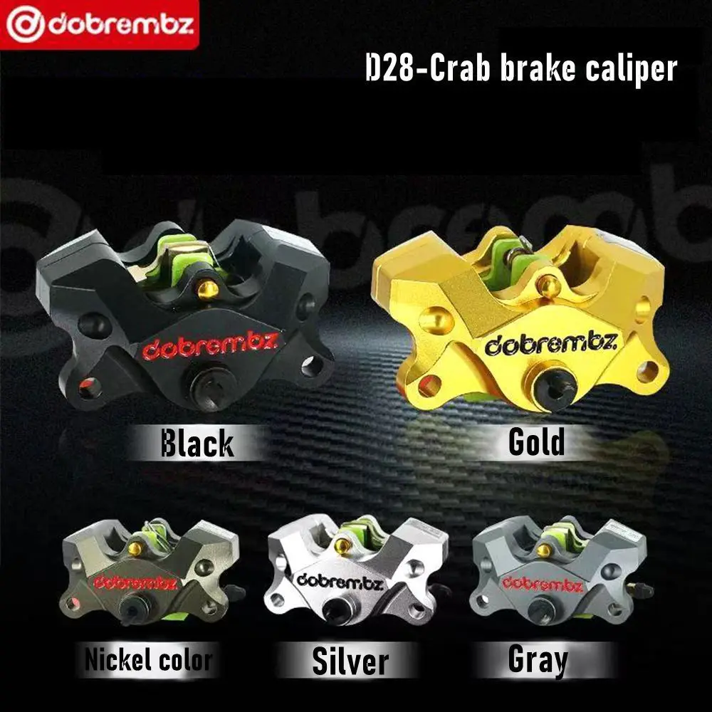 Universal Motorcycle 84mm CNC Aluminum 2 Piston Brake Disc Caliper For Honda Kawasaki Yamaha RSZ JOG NIU Scooter Dirt Pit Bike