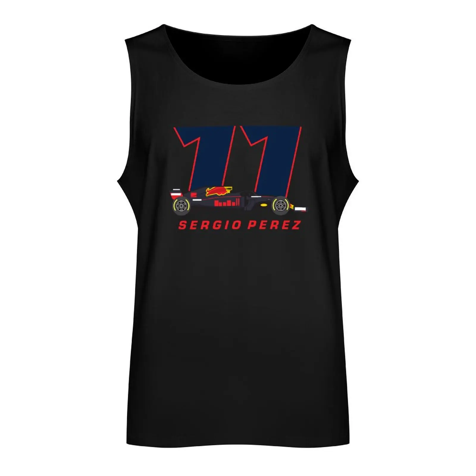 Perez Mexican Racing Driver Tank Top Man summer clothes gym top Sportswear for men anime gym