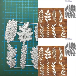 leaf DIY Cards Scrapbooking Decor Embossing Dies Cut Stencils Folder Craft Delicate Metal Die Cutting Dies