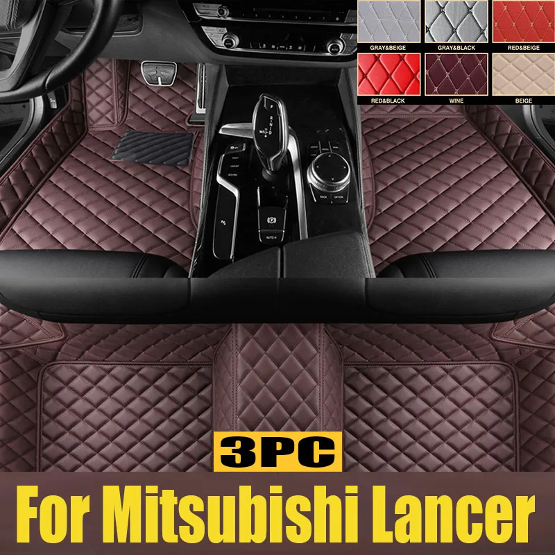 

Car Mats For Mitsubishi Lancer Evolution IX RS GSR 2006~2007 Waterproof Carpet Car Floor Mat Alfombrillas Coche Car trunk mat