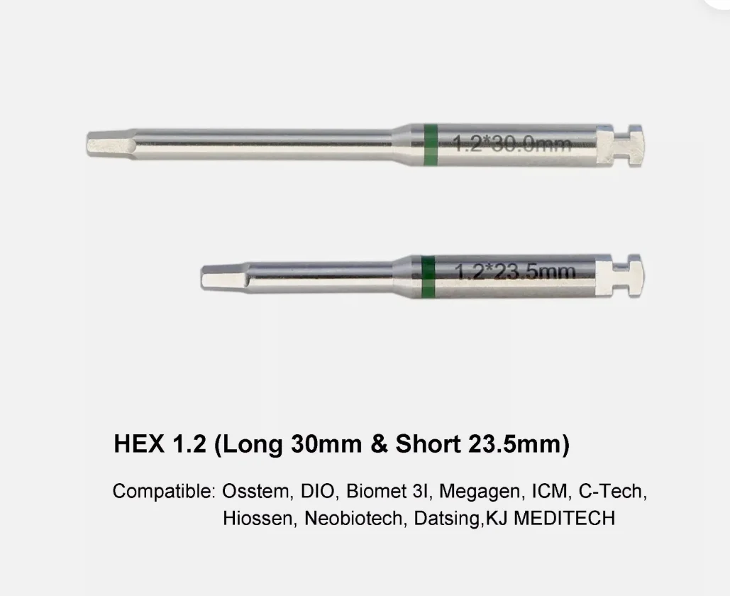 Hiossen Implantaat Osstem Prothetische Kit Fit Momentsleutel Drivers Hand Multi ABT
