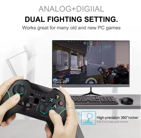 وحدة تحكم بلوتوث لاسلكية لعصا التحكم في لوحة ألعاب IOS/Android لملحقات ألعاب التحكم في الهاتف الذكي المحمول #1